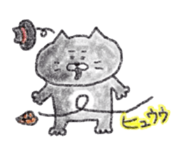 Nekochan to asobou crayon version sticker #12217824