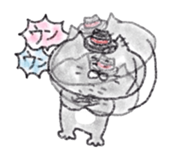 Nekochan to asobou crayon version sticker #12217833