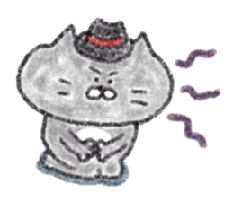 Nekochan to asobou crayon version sticker #12217841