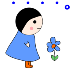 Daily Life of Japanese Girl Yoshiko sticker #12219691