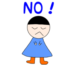 Daily Life of Japanese Girl Yoshiko sticker #12219711