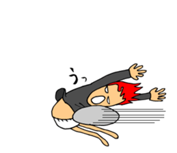 crazyman sticker #12219729