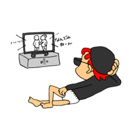 crazyman sticker #12219752