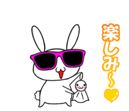so cute rabbit usakichi.4 PartyPEOPLEver sticker #12219774