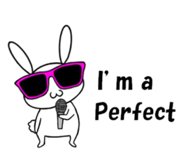 so cute rabbit usakichi.4 PartyPEOPLEver sticker #12219776