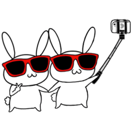 so cute rabbit usakichi.4 PartyPEOPLEver sticker #12219800
