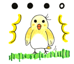 bird name is love. sticker #12219970