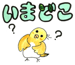 bird name is love. sticker #12219994