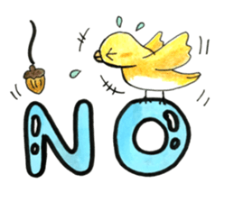 bird name is love. sticker #12219998