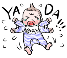 Miri 0-year-old day-to-day sticker #12220178