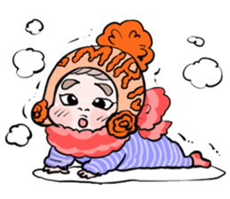 Miri 0-year-old day-to-day sticker #12220189