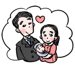 Miri 0-year-old day-to-day sticker #12220205