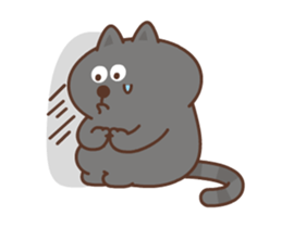 Jiggling Cat sticker #12221455