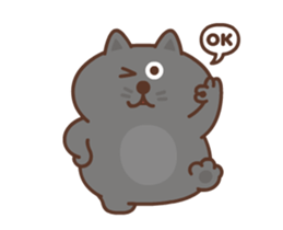 Jiggling Cat sticker #12221464
