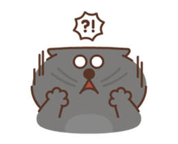 Jiggling Cat sticker #12221466