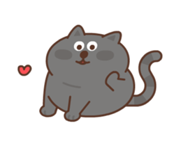 Jiggling Cat sticker #12221467