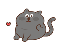 Jiggling Cat sticker #12221467