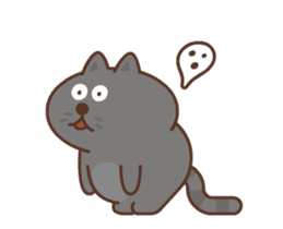 Jiggling Cat sticker #12221470
