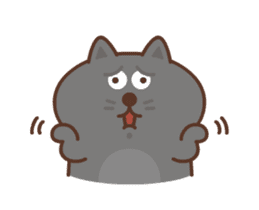 Jiggling Cat sticker #12221476