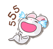 Meni the rabbit sticker #12221966