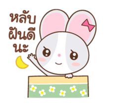 Meni the rabbit sticker #12221981