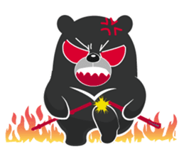 The Taiwan Bear Love Mountain Hiking sticker #12222067