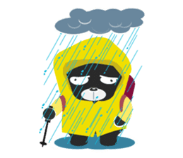 The Taiwan Bear Love Mountain Hiking sticker #12222069