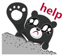 The Taiwan Bear Love Mountain Hiking sticker #12222074