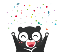 The Taiwan Bear Love Mountain Hiking sticker #12222080