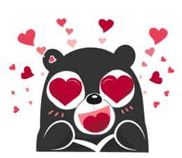 The Taiwan Bear Love Mountain Hiking sticker #12222087