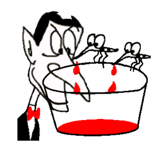 Animated Stickers of Dracula the Vampire sticker #12223201