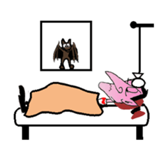 Animated Stickers of Dracula the Vampire sticker #12223210