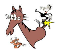 Animated Stickers of Dracula the Vampire sticker #12223220