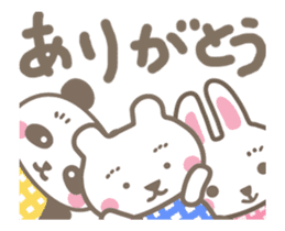 Pinky of rabbit & friends moves sticker #12223372