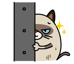 GAGO - Fat Cat Your Friend sticker #12223375