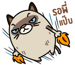 GAGO - Fat Cat Your Friend sticker #12223377