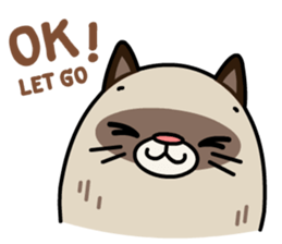 GAGO - Fat Cat Your Friend sticker #12223392