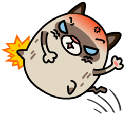 GAGO - Fat Cat Your Friend sticker #12223396