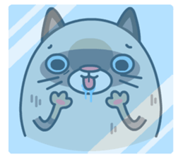GAGO - Fat Cat Your Friend sticker #12223401