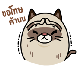 GAGO - Fat Cat Your Friend sticker #12223408