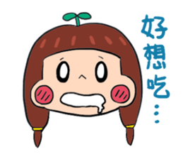 lily lose weight sticker #12223430