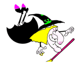 Animated Stickers of Yawna the Witch sticker #12223648