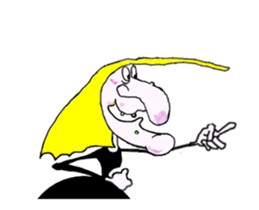 Animated Stickers of Yawna the Witch sticker #12223657