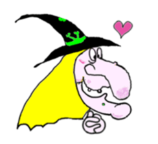 Animated Stickers of Yawna the Witch sticker #12223660
