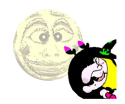 Animated Stickers of Yawna the Witch sticker #12223669