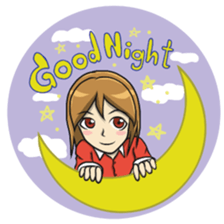 Kanom Cute Girl sticker #12224012