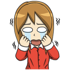 Kanom Cute Girl sticker #12224021