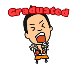 Daily life of Kuwahara~College life~ sticker #12224239