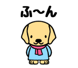 Cute Labrador Retriever sticker #12224298