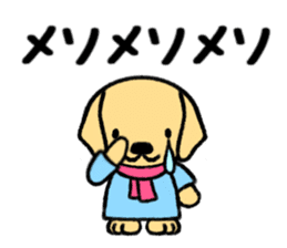 Cute Labrador Retriever sticker #12224304